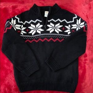 Gymboree boys M 7-8 3/4 zip sweater